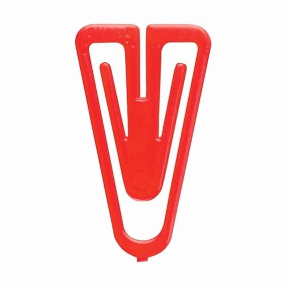 Clip X-Large Plastiklip, Assorted Color - Pack of 50