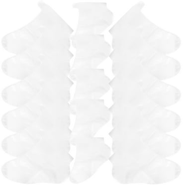 200 Pcs Disposable Foot Cover Clear Sleeves Transparent Covers Boots Feet Pedicure
