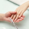 thumbnail image 2 of Unique Bargains Multi-function Double-side Cuticle Pusher 5.28 Length Silver Tone 1 Pc, 2 of 6