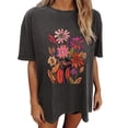 thumbnail image 5 of Women Tank Tops Loose Fit Cotton Shirts for Women Trendy Summer Plus Size Womens Summer Shirts with Sleeves, 5 of 7