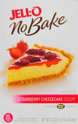 Kraft Foods Jello Strawberry Fruit Cheesecake