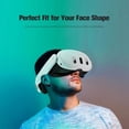 thumbnail image 3 of Quest 3 Facial Interface Pad - Soft PU Leather Cushion, 3 of 8