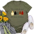 thumbnail image 4 of Women Yes I Really Do Need All These Chickens T-Shirt Tee-Rose Gold-M, 4 of 4
