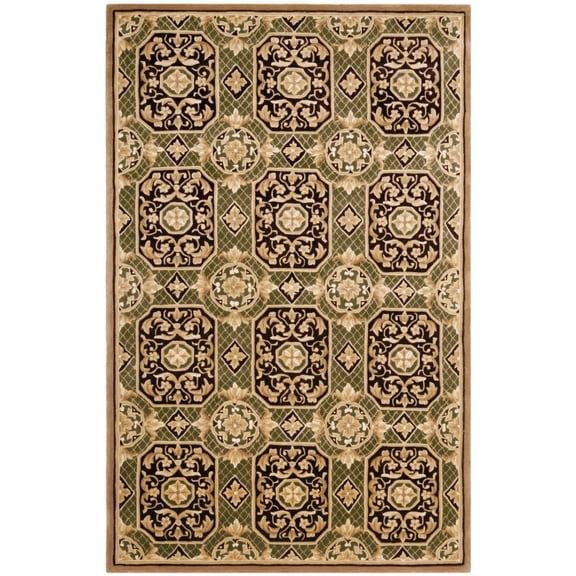 SAFAVIEH Naples Collection NA706A Handmade Assorted Rug