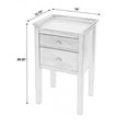 thumbnail image 4 of Butler Specialty Company, Gabriel Solid Wood Side Table, Dark Brown, 4 of 6