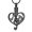 Black, variant on Treble Clef Music Note Urn Necklace for Ashes for Women Men Stainless Steel Cremation Jewelry Memorial Keepsake Pendant for Music Lover Ashes Holder