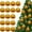 LLNew--orange, variant on 100Fens 12pc Halloween Pumpkin Ball Christmas Ball Electroplated Color Ball Hanging Decoration Christmas Tree Decoration Hanging Ornament Fall Decor
