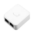 thumbnail image 3 of Kokiya 1000Mbps Ethernet Network Adapter Compact Double Port Network Hub for Office White, 3 of 9