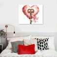 thumbnail image 4 of Nawypu  Home Decor Red Love Heart Posters for Room Aesthetic Rustic Vintage Decor Canvas Prints for Living Room Bedroom Office Home Wall Decor, 4 of 4
