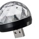 thumbnail image 2 of Mini USB Disco Light Sound Activated LED Magic Disco Ball Lamps (Negro), 2 of 5