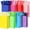 8colors-large, variant on 32Pcs Small Paper Gift Bags with Tissues, Red Party Favor Bags with Handles, 8.7" Goodie Bag for Birthday, Shopping, Party Supplies
