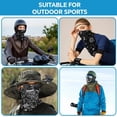 thumbnail image 4 of 2 Pcs Protection Solaire, Respirant et Léger, Adapté pour Hommes et Femmes pour Protection Solaire, Pêche, Cyclisme, 4 of 7