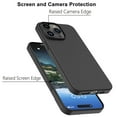 thumbnail image 3 of iPhone 17 Pro Case, Takfox For iPhone 17 Pro 6.3" Basic Case [Frosted] Shockproof Case Liquid Silicone Gel Rubber Soft TPU Anti-slip Bumper Thin Matte Slim Phone Case Covers For iPhone 17 Pro,Black, 3 of 9