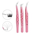 thumbnail image 5 of Multifunctional Tweezers Stainless Steel Eyelash Tweezers Grafting False Eyelash Patches False Eyelash Aids Portable Tweezers, 5 of 10
