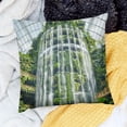 thumbnail image 2 of SHANXI Throw Pillow Covers Garden Flower Architecture Park Water Asia Beautiful for Couch Living Room 24x24in, 2 of 5