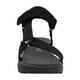 thumbnail image 5 of Sandalia Mujer Kipon Casual Piso Velcro Comodas Deportivas negro 22, 5 of 6