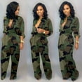 thumbnail image 2 of Deals Camouflage Jumpsuits for Women Trendy Wide Leg Solid Rompers, Summer 2025 Parent-child Mother and Daughter Clothing(Camouflage,2XL), 2 of 6