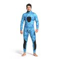 thumbnail image 3 of Trajes de neopreno de neopreno de 3 mm para hombre, traje de buceo de manga larga con capucha de 2 p Abanopi Traje de buceo, 3 of 7