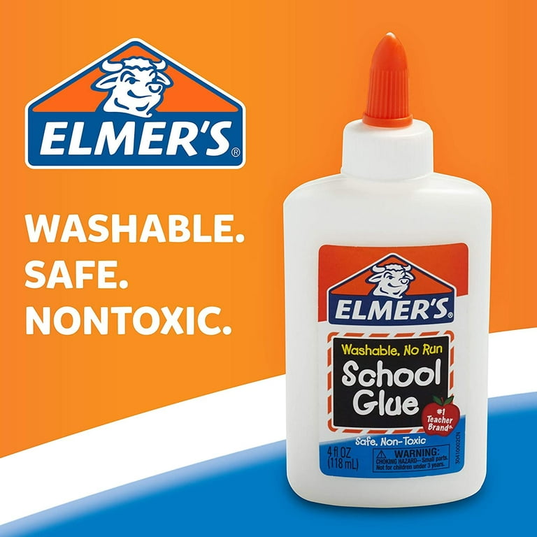 Elmer's Liquid School Glue, Washable, 1 Gallon, 1 Count - Great for Making  Slime
