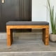 thumbnail image 3 of Banca con Cojín para Jardín para Interior o Exterior Para dos personas, Estilo Vintage De Madera Durable. D4 Moderno, 3 of 6