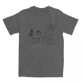 thumbnail image 3 of Camisetas para hombre y mujer, Snoopy, Peanuts, Halloween, Charlie Brown, I Got A Rock, camisetas de algodón, camisetas de manga corta, cuello redondo, ropa 6XL, 3 of 5