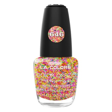 L.A. COLORS Color Craze Nail Polish, Craze, 0.44 fl oz