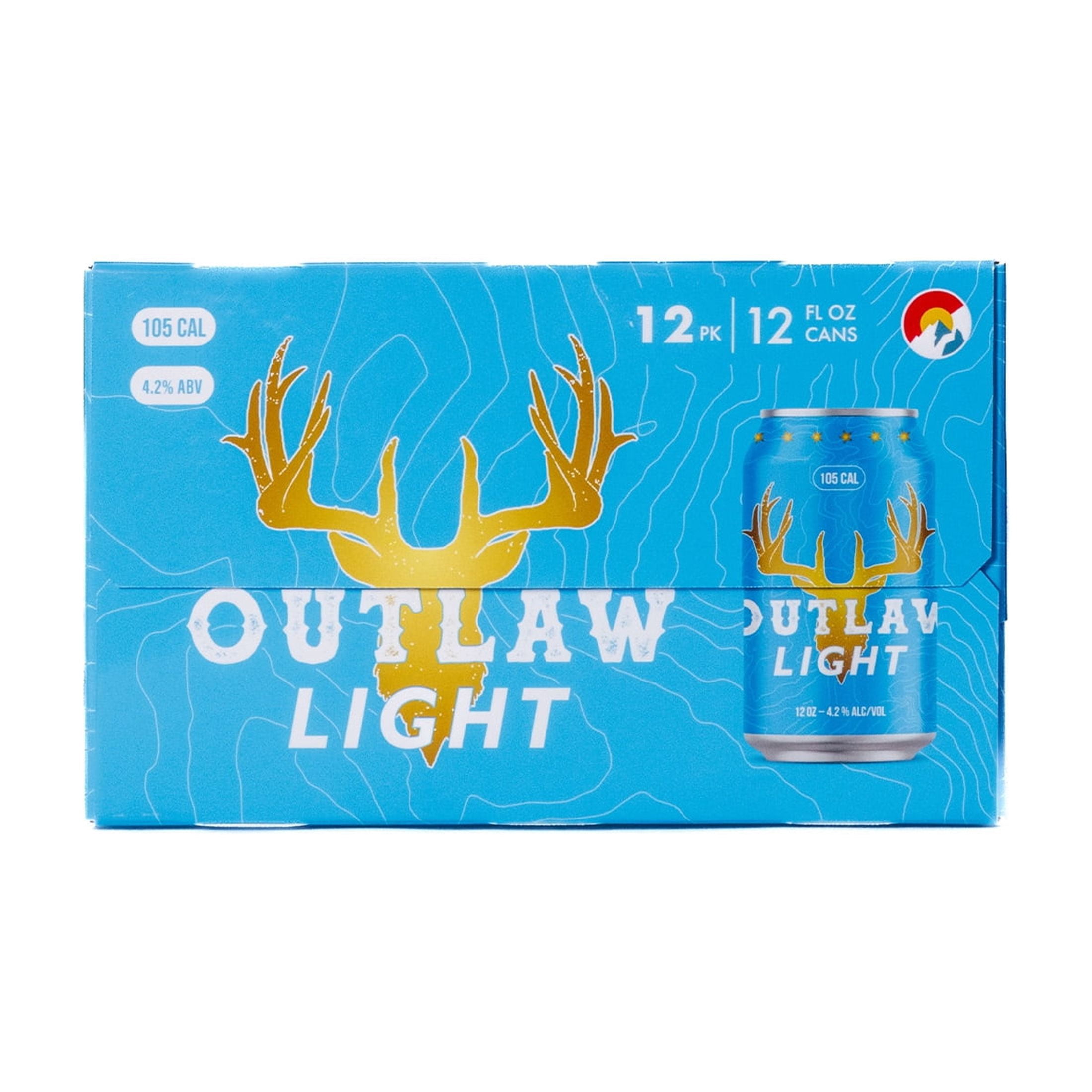 Outlaw Light Beer, 12 Pack, 12 fl oz Cans