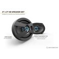 thumbnail image 4 of Scosche HD6904F 6x9" HD Full Range Car Speakers 300W Audio Power Capacity Set, 4 of 5