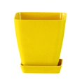 thumbnail image 1 of Nordic Style Square Flowerpot Solid Color Plant Container with Tray Office Decor, 1 of 10