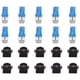 thumbnail image 1 of T10 194 168 LED Light Bulb Dashboard Light Bulb Ice Blue 10PCS, 1 of 5