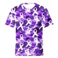 thumbnail image 4 of Summer Savings Clearance 2024 UPPADA Summer Tops for Women 2024 Alzheimers Awareness Shirts Round Neck Dressy Casual Blouses Purple Ribbon Support Shirts Dementia Alzheimers Tshirts,Alzheimers Shirts, 4 of 5