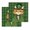 Green, variant on St. Patrick's Day Kitchen Dish Towels for Drying Dishes Set of 2, Green Shamrock Kitten Cats Hat Buffalo Plaid Waffle Weave Microfiber Hand Tea Bathroom Towels Quick Dry & Absorbent Towel 12x12