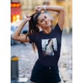 thumbnail image 2 of Shopping Girl In Paris Shaped T-Shirt Women -Image by Shutterstock, Female Small, 2 of 4
