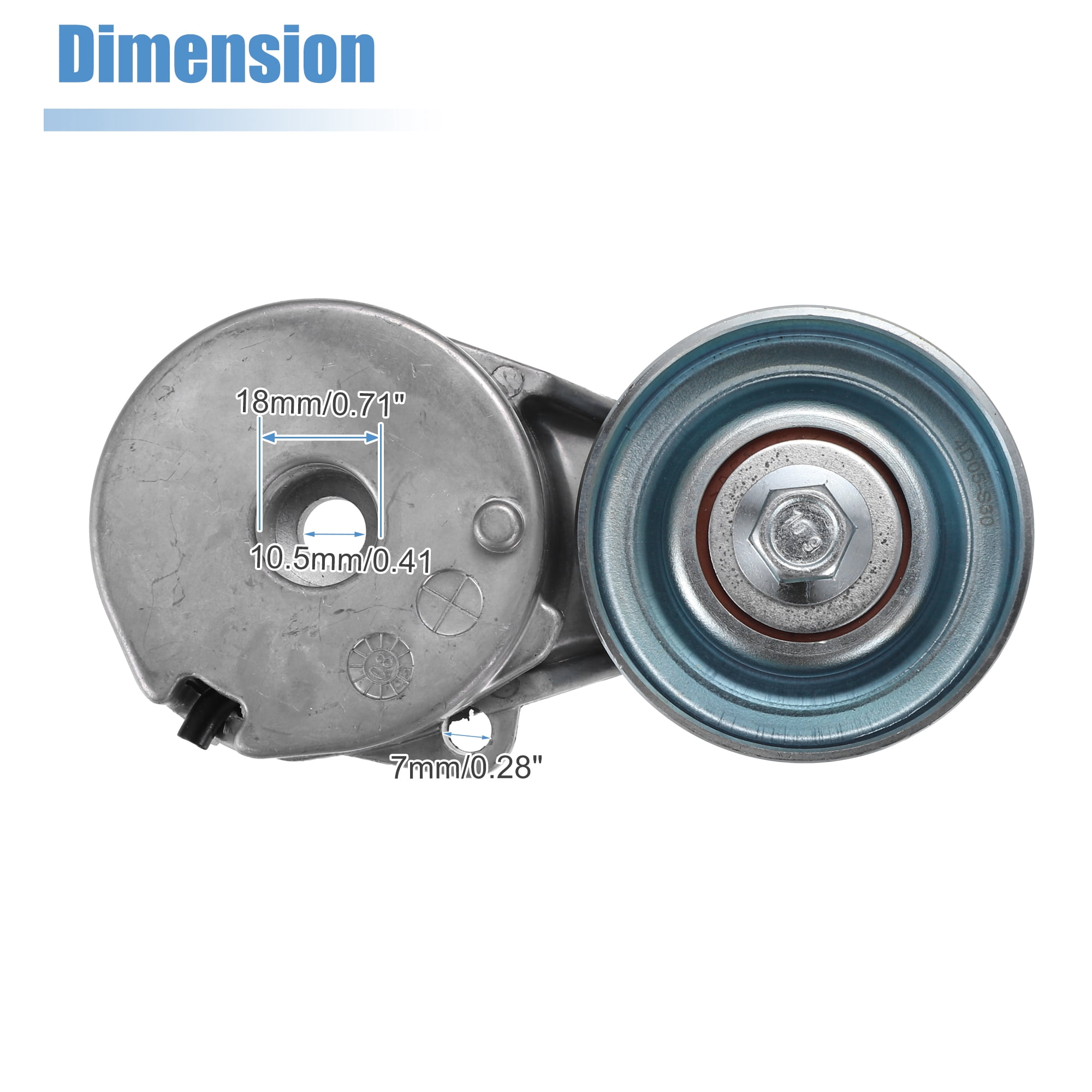 Accessory Drive Belt Tensioner Assembly Serpentine Belt Tensioner for Nissan Tiida 11-18 No.11955EN200
