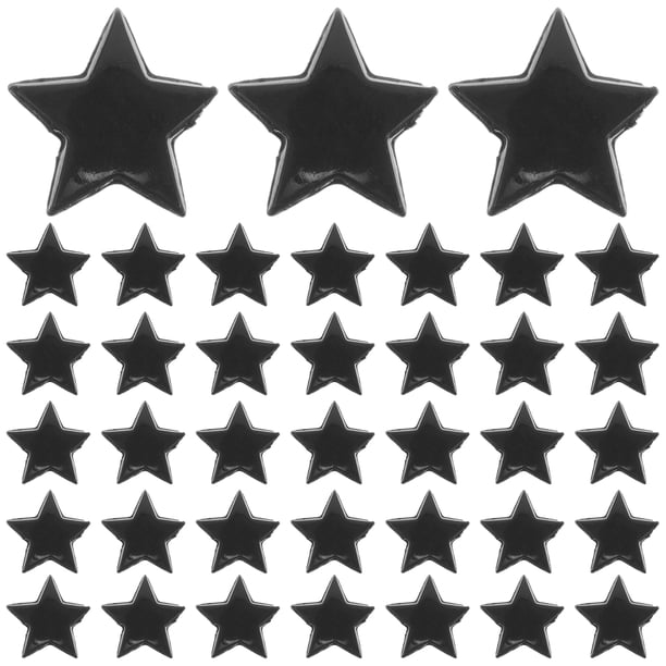 300 cuentas espaciadoras: dijes acrílicos de estrella para pulseras, collares, llaveros, manualidades, bisutería y proyectos hechos a mano.