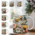 thumbnail image 1 of Fiudx Taza Inflable Del Mundo, Cerámica Hecha a Mano, Apta para Lavavajillas y Microondas, Elegante Taza de Café, Regalo Ideal para Familiares y Amigos, Multiusos, Tamaño de 325 G, 1 of 7