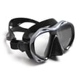 thumbnail image 3 of Graflsoa Masque de Plongée à Double Objectif Premium MK2600 avec Revêtement Anti-Buée, Sangle en Silicone Réglable, et Vision Grand en Argent/noir, 3 of 6
