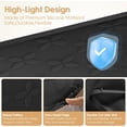 thumbnail image 6 of Litter Mat, Large 34" x 22" Litter Box Mat,   Litter Mat for Litter Box, Non-Slip, Easy to Clean (Black), 6 of 6