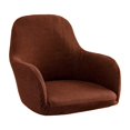 thumbnail image 1 of Office Cover Solid Computer Cover Removable And Washable Elastic Saddle Cover , Coffee, 1 of 5