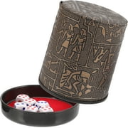 1 Set of Delicate Dice Cups Supple Dice Holders Bar Dice Holder Dice Game Accessories for Bar