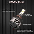 thumbnail image 5 of For 2015 2016 2017 2018 2019 Honda CR-V CRV LED Headlight Bulbs Combo 9005 H11 Hi/Lo Beam H11 Fog Light, 5 of 11