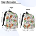 thumbnail image 6 of Wukai Mushroom and Frogs Paper Reusable Cosmetic bag,Travel Toiletry Organizer Capacity,Waterproof Puzzle Bags, 6 of 7
