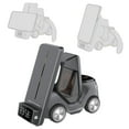 thumbnail image 1 of Cargador inalámbrico de 15W, soporte de carga inalámbrico rápido para coche, uso doméstico, forma de coche gris, 1 of 10