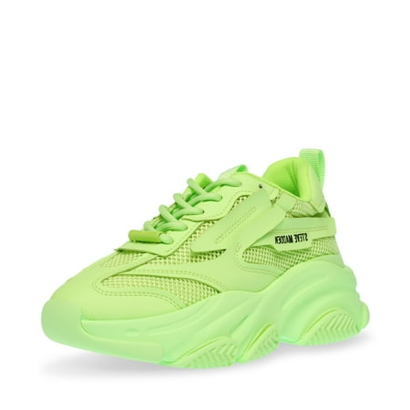 

Steve Madden Possession Lime Fashion Lace Up Boyfriend Chunky Platform Sneakers (Lime 6.5)