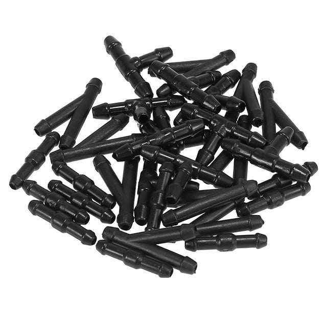 30pcs I Shaped T Shaped Y Shaped 2 Way 3 Way Windshield Washer Hose Connector Tube Pipe Fitting Splitter Adapter for Car