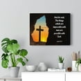 thumbnail image 2 of Scripture Walls  Possible With God Luke 18:27 Bible Verse Canvas Christian Wall Art Ready to Hang Unframed, 2 of 16