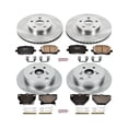 thumbnail image 3 of Power Stop Front and Rear Stock Replacement Brake Pad and Rotor Kit KOE2317, 3 of 8