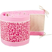 Pam Grace Creations Simply Cheetah Crib Bumper