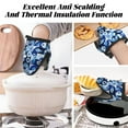 thumbnail image 7 of Pofeuu Evil Eye Print Thickened Mini Silicone Oven Mitts Heat Resistant, Rubber Oven Mitt Gloves, Finger Pinch Grips, Pot Holder, Silicone Potholder, 7 of 7