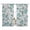 Teal, variant on Teal Paisley Floral Semi Sheer Window Curtains 72 Inches Long, Boho Ethnic Tribe Traditional Rod Pocket Voile Silky Chiffon Curtain Light Filtering Drapes for Living Room, Kitchen, 52"x72", 2 Panels